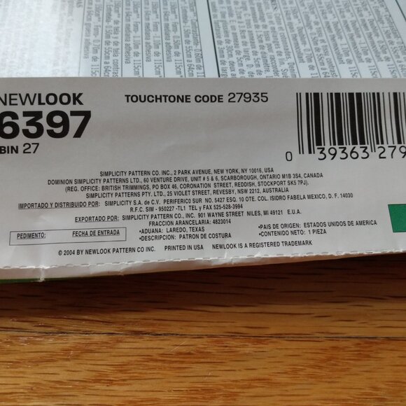 Vintage Purse Sewing Pattern Clutch Handbag 2000s UNCUT 6397 - Picture 5 of 12